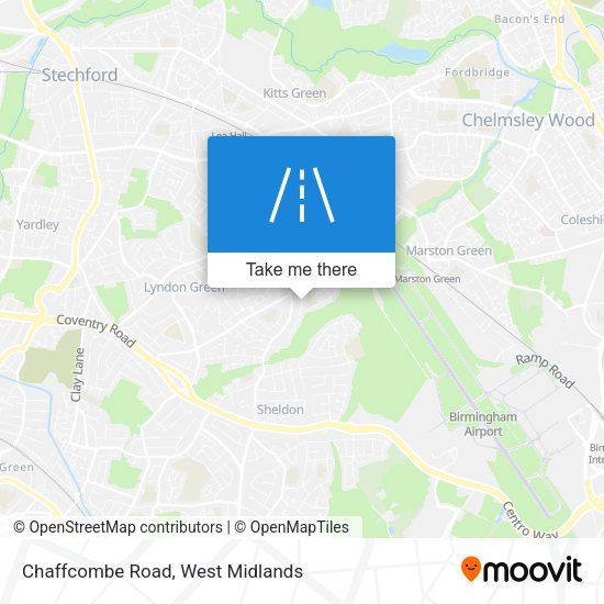 Chaffcombe Road map