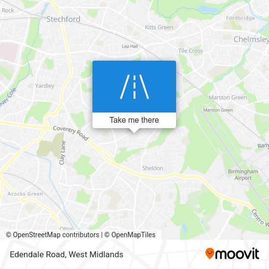 Edendale Road map