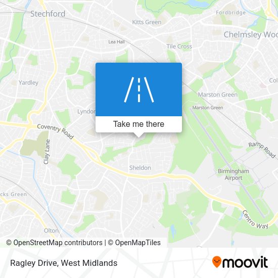 Ragley Drive map