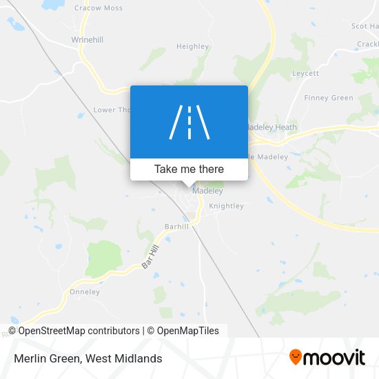 Merlin Green map