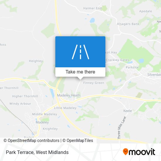 Park Terrace map