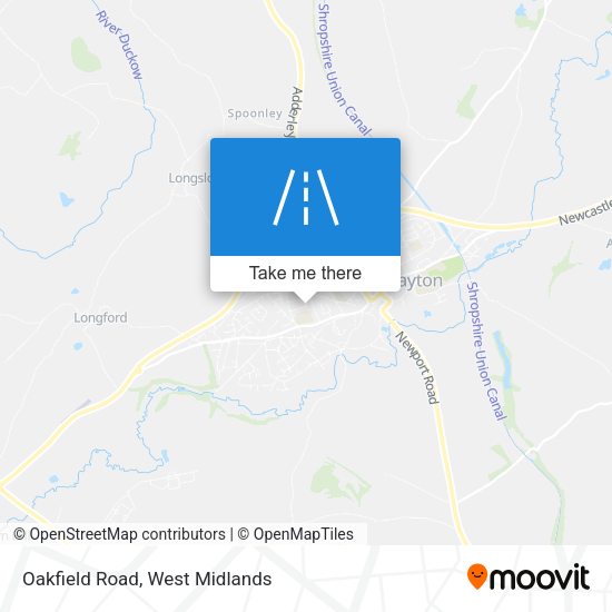 Oakfield Road map