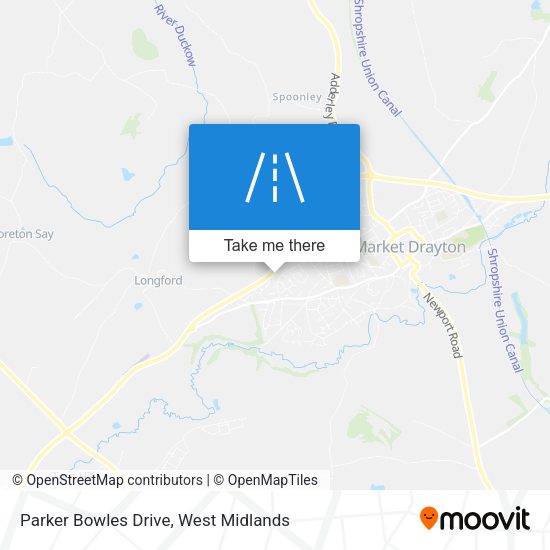 Parker Bowles Drive map