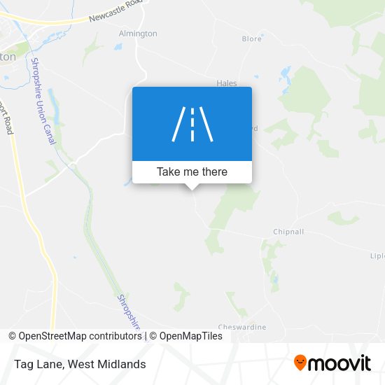 Tag Lane map