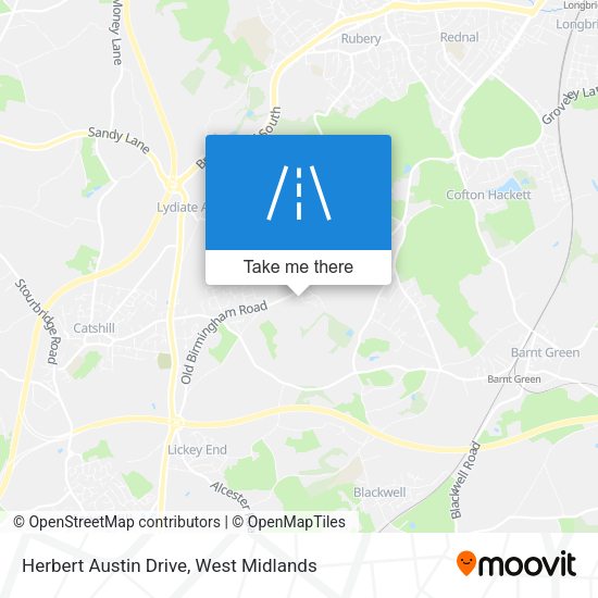 Herbert Austin Drive map