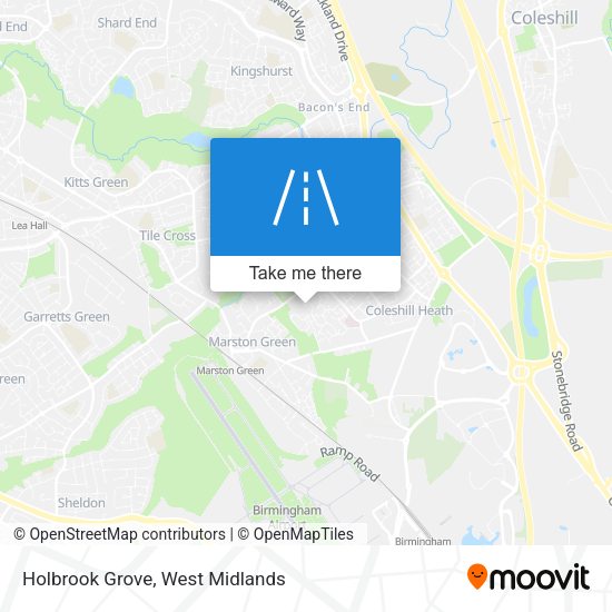 Holbrook Grove map