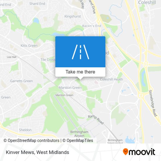 Kinver Mews map