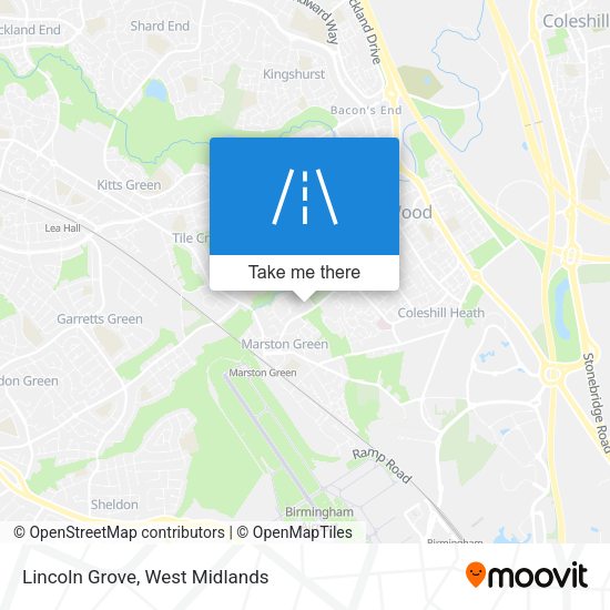 Lincoln Grove map