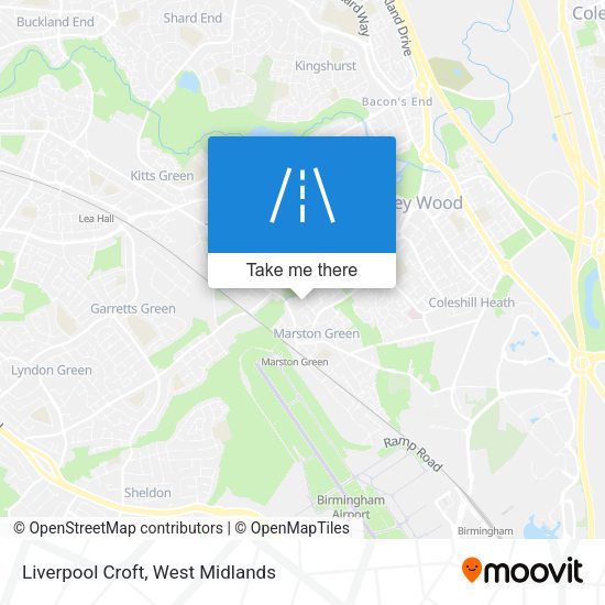 Liverpool Croft map