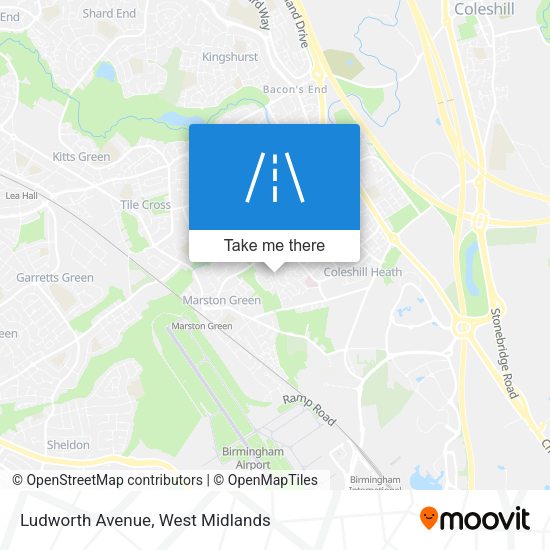 Ludworth Avenue map