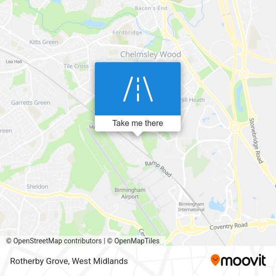 Rotherby Grove map