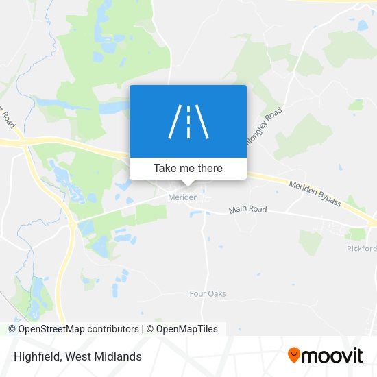 Highfield map