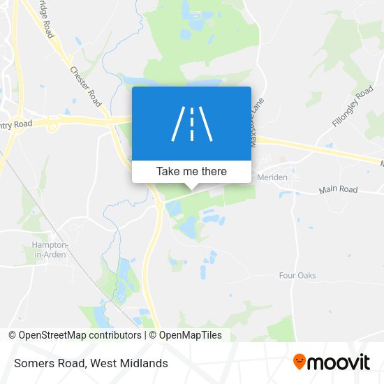Somers Road map