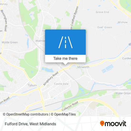 Fulford Drive map