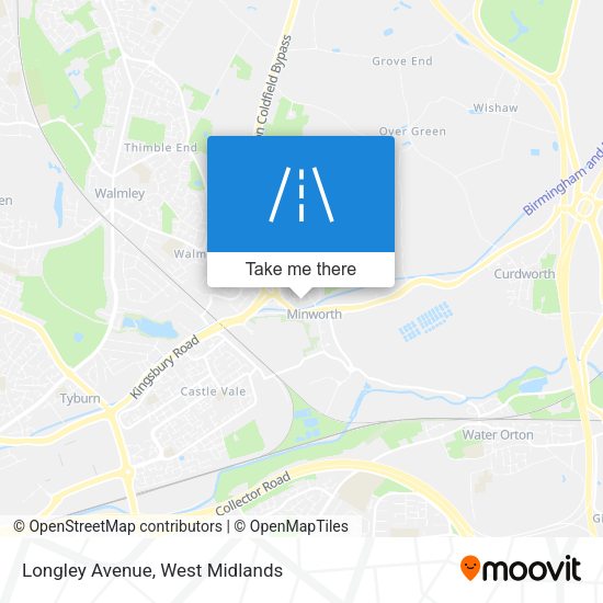 Longley Avenue map
