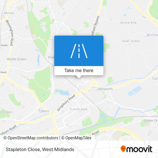 Stapleton Close map