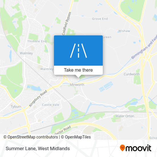Summer Lane map