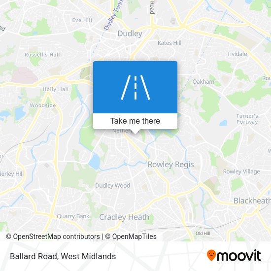Ballard Road map