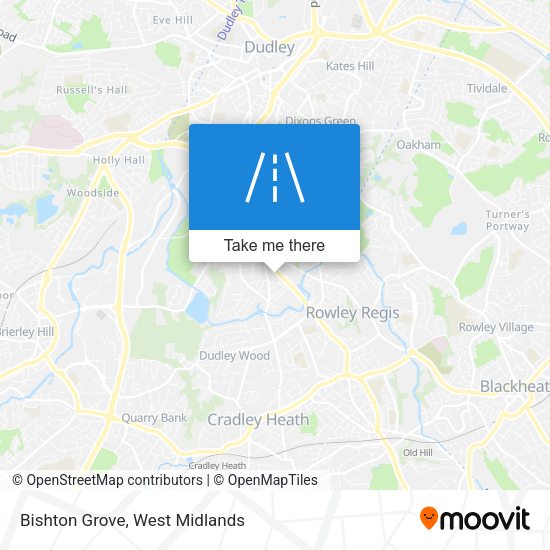 Bishton Grove map