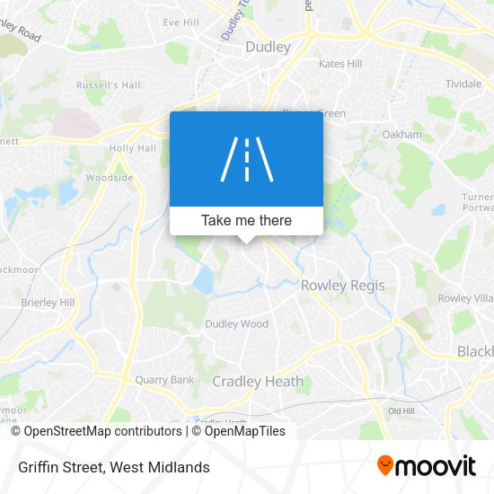 Griffin Street map