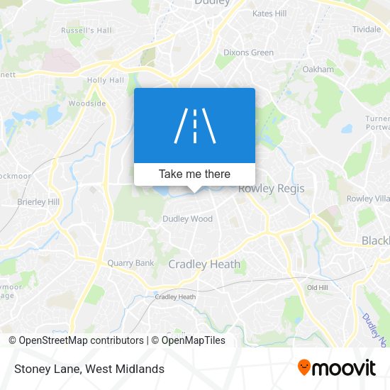 Stoney Lane map