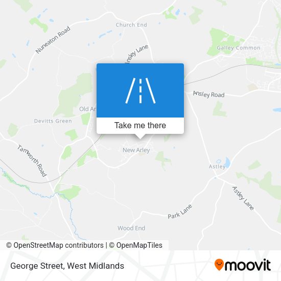 George Street map