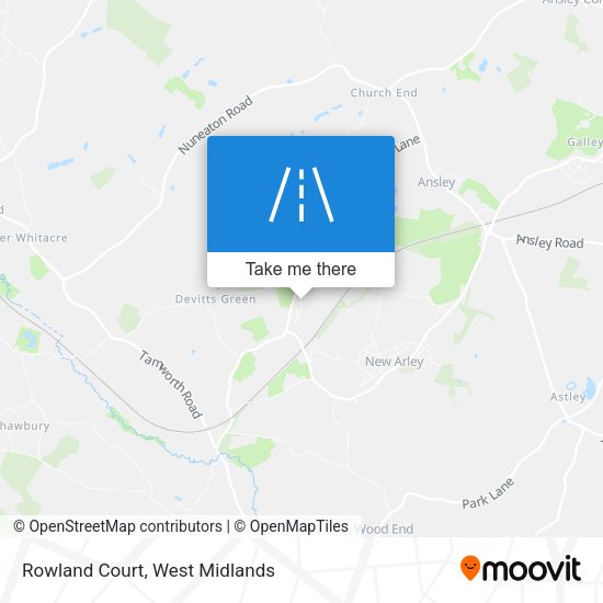 Rowland Court map