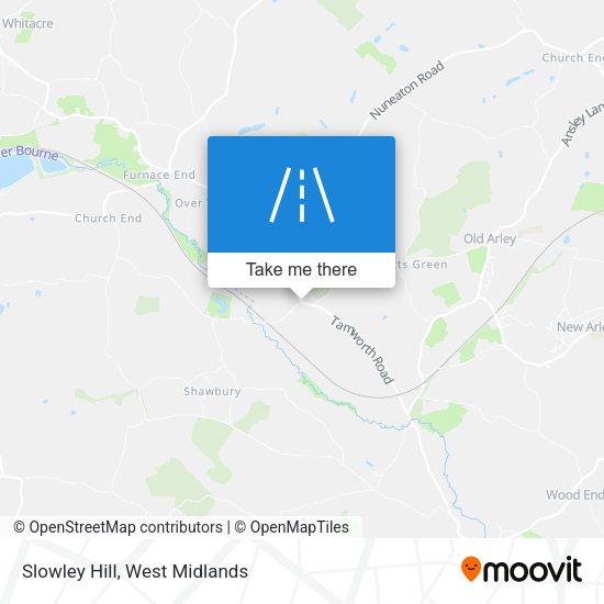 Slowley Hill map
