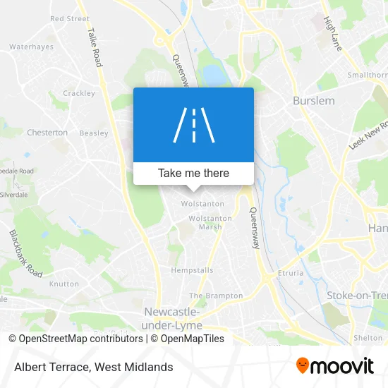 Albert Terrace map