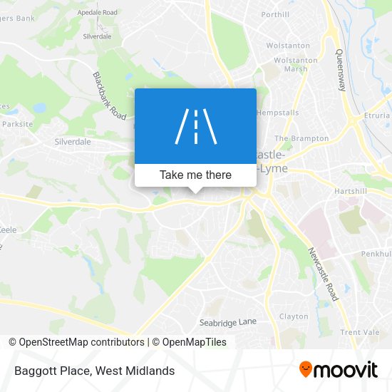 Baggott Place map
