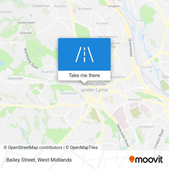 Bailey Street map