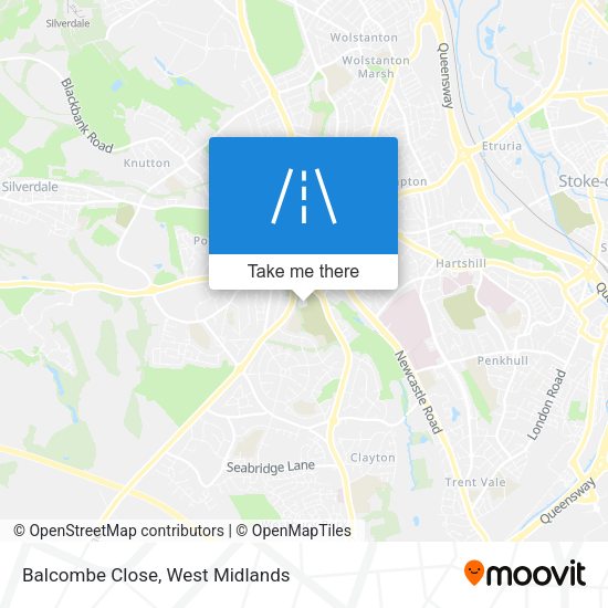Balcombe Close map