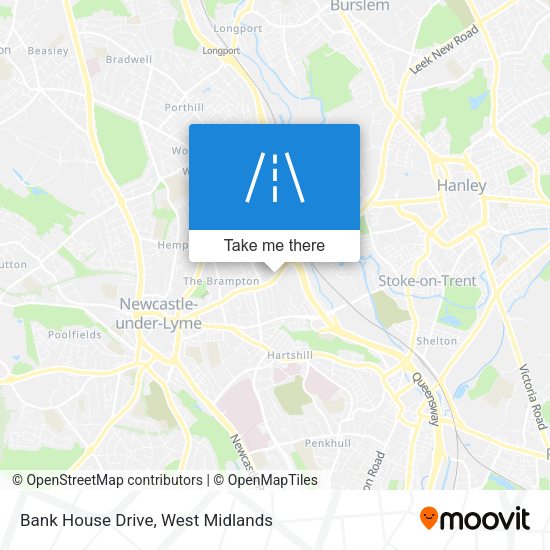 Bank House Drive map