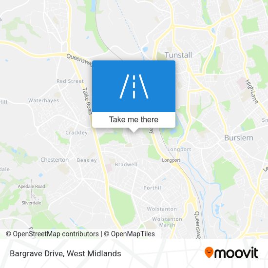 Bargrave Drive map