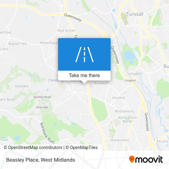 Beasley Place map