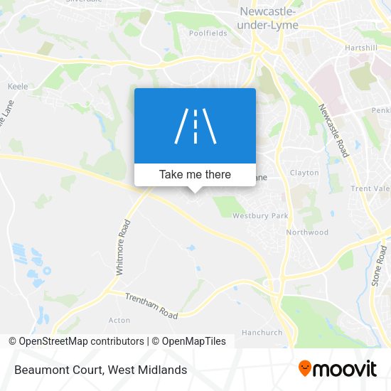 Beaumont Court map