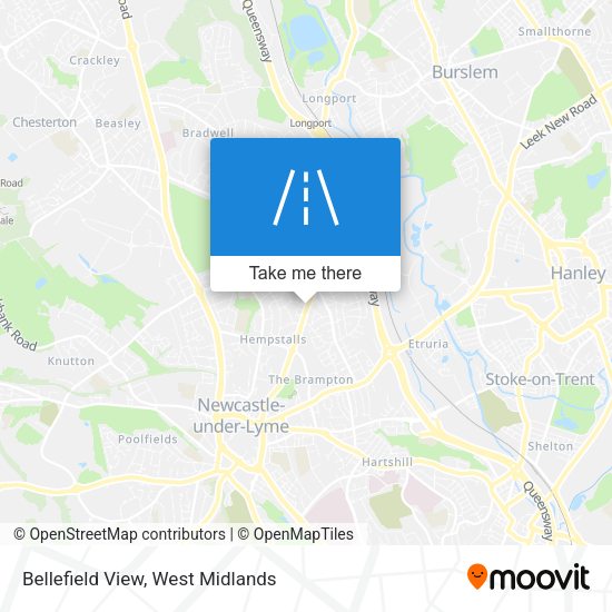 Bellefield View map