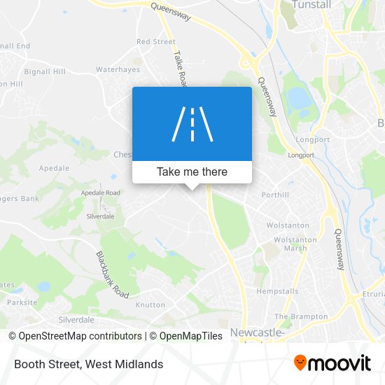 Booth Street map