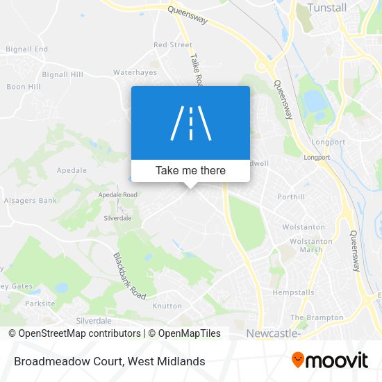 Broadmeadow Court map