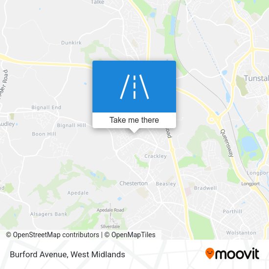 Burford Avenue map