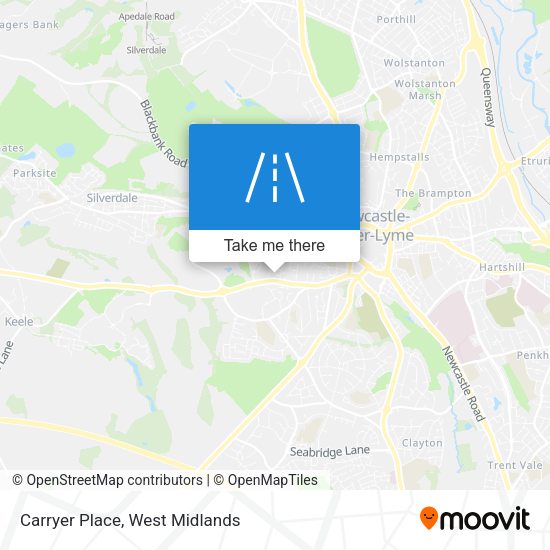 Carryer Place map