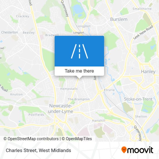 Charles Street map
