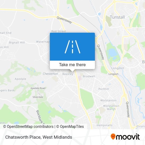 Chatsworth Place map
