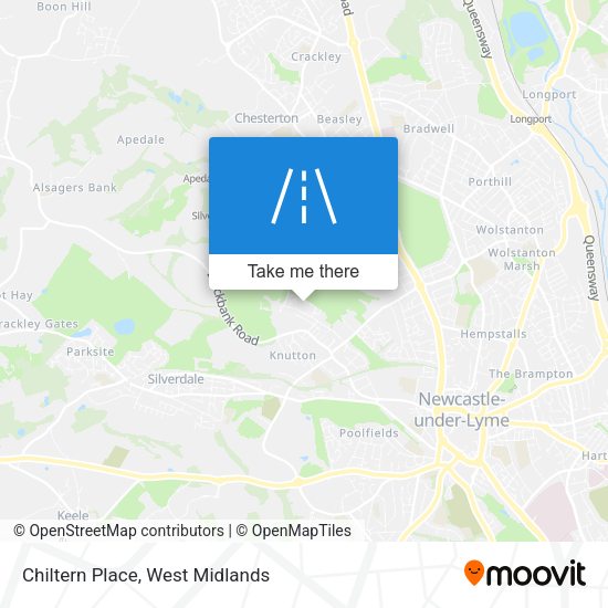 Chiltern Place map