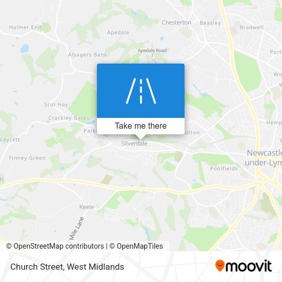 Church Street map