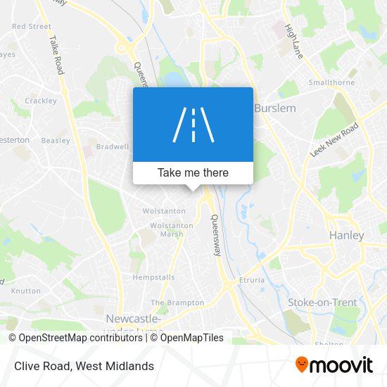 Clive Road map