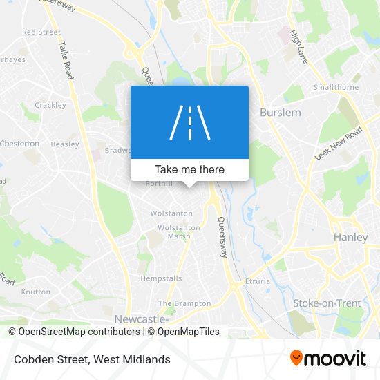 Cobden Street map