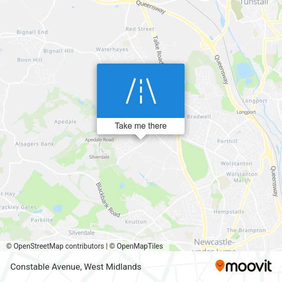 Constable Avenue map