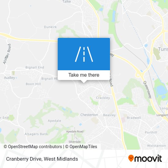 Cranberry Drive map