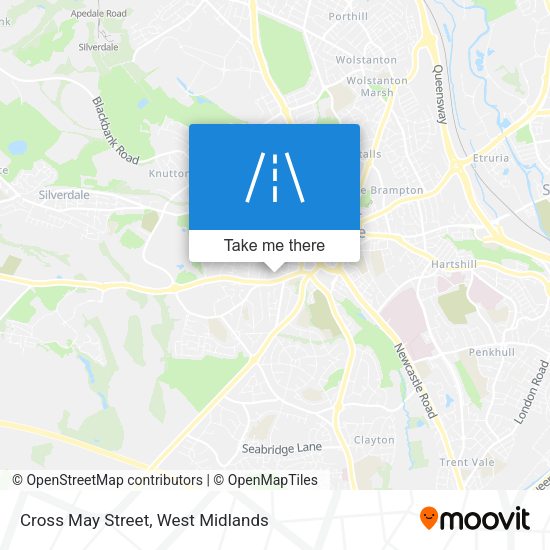 Cross May Street map